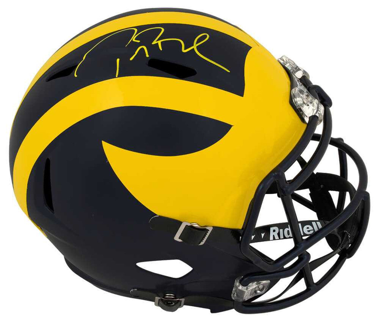 Autographed Replica Helmet with Custom Design